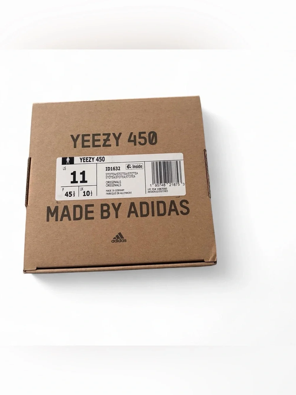 Yeezy 450 Stone Teal Size 11 men’s